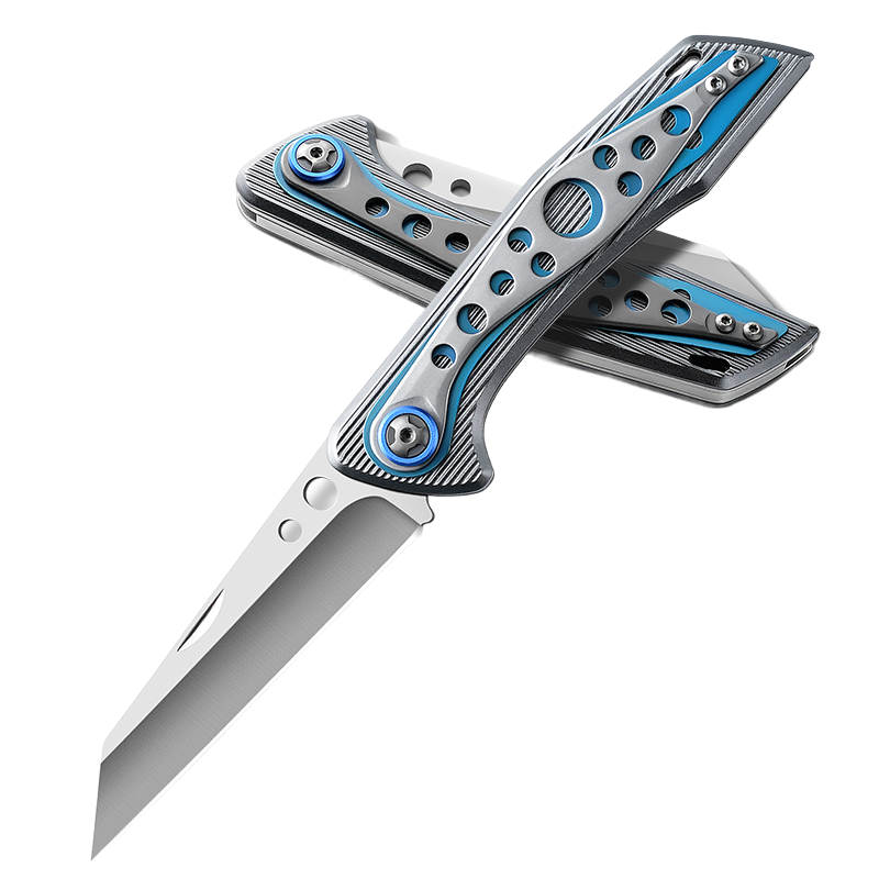 魔术师机械折叠刀户外水果刀外贸折叠便携生存小刀7163