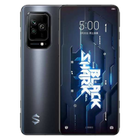 [二手8成新]小米 黑鲨5高能版 黑色 8GB+256GB 全网通5G安卓电竞游戏手机骁龙870双卡游戏5G手机