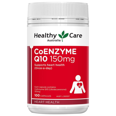Healthy Care辅酶Q10胶囊100粒/瓶装 澳洲原装进口 香港/保税随机发