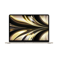 24款 MacBook Air 13.6寸 M2 笔记本电脑 8核中央处理器和8核图形处理器 16G 256G 星光色