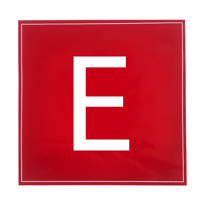 天孚 TF24b-P013-YC1 250MM*250MM标签粘贴标牌1.00卷/张(计价单位:张)红色