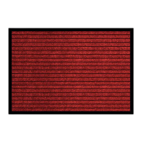 好企来 七条纹暗红 防滑垫 160*300cm