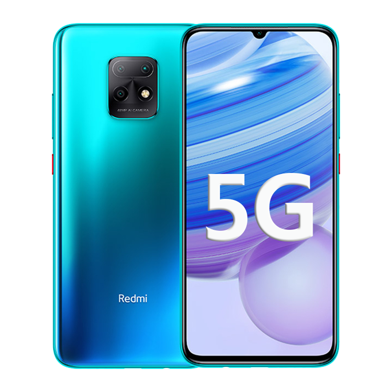 [二手9成新]小米 红米10x 5G 深海蓝 6G+128G全网通安卓手机灰6.57英寸屏天玑820双卡拍照备用5G手机
