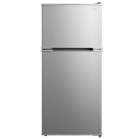 美的(Midea)112升 两门双开门双温 小冰箱 迷你家用宿舍租房 灵活摆放 节能低音 深冷速冻 BCD-112CM