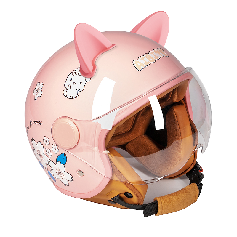 [儿童头盔]爱彼特新国标3C认证电动车摩托车头盔RT5