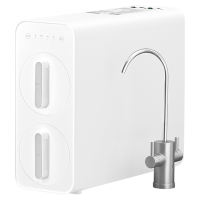 小米(MI)小米净水器H600G家用双出水直饮一体机厨房自来水ro反渗透厨下式净水机3:1废水比大流量MR642-B