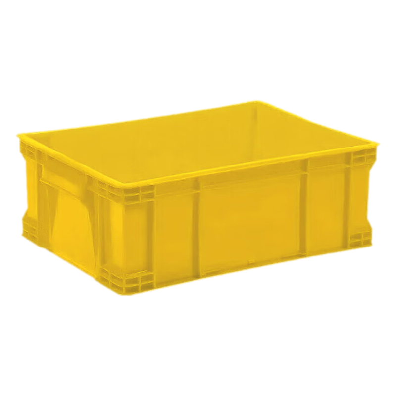 好企来 周转箱 BY-0132 黄色550*410*190MM