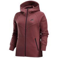 NIKE耐克女子外套冬新款印花logo运动训练休闲连帽夹克FB8339-218