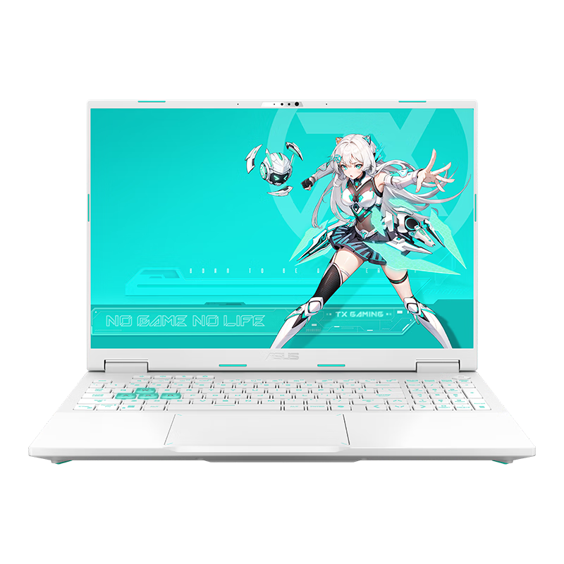 华硕(ASUS)天选 锐龙AI版 16英寸电竞游戏本 笔记本电脑 AI9HX 370 32G内存 1T固态 RTX4060-8G独显 2.5K 165Hz高色域 魔幻青