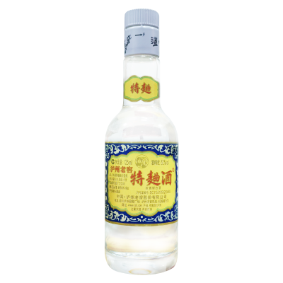 泸州老窖特曲60版小酒 浓香白酒 光瓶 125ml*8