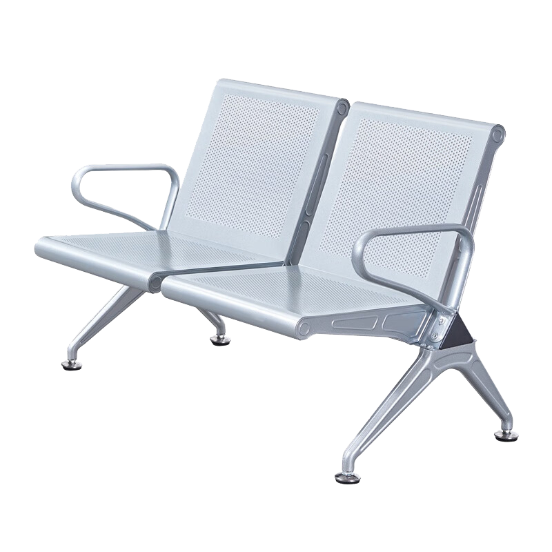 鑫金虎 钢制四人位连排椅机场候车椅