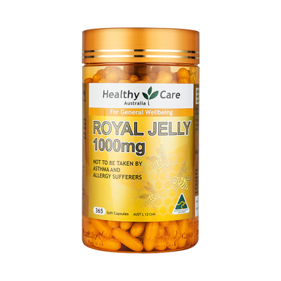 Healthy Care蜂王浆软胶囊 1000mg*365粒 膳食营养补充剂