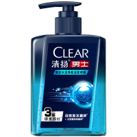 清扬男士爽肤水活净能洁面啫喱190G