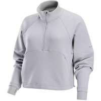 nike耐克卫衣女2024冬季运动休闲半拉链立领针织套头衫FB5231-014