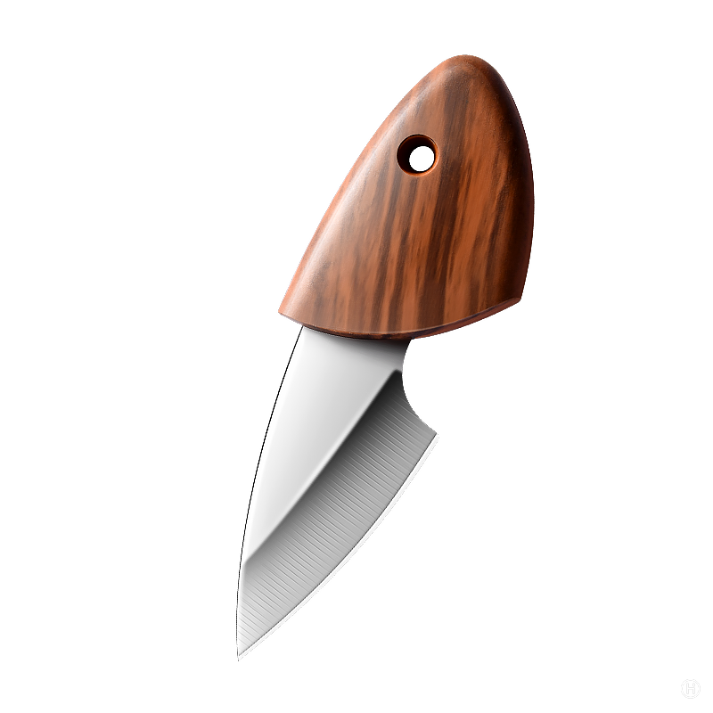 迷你小肥豚刀具锋利多用水果刀多功能刀木鱼随身便携小刀7163