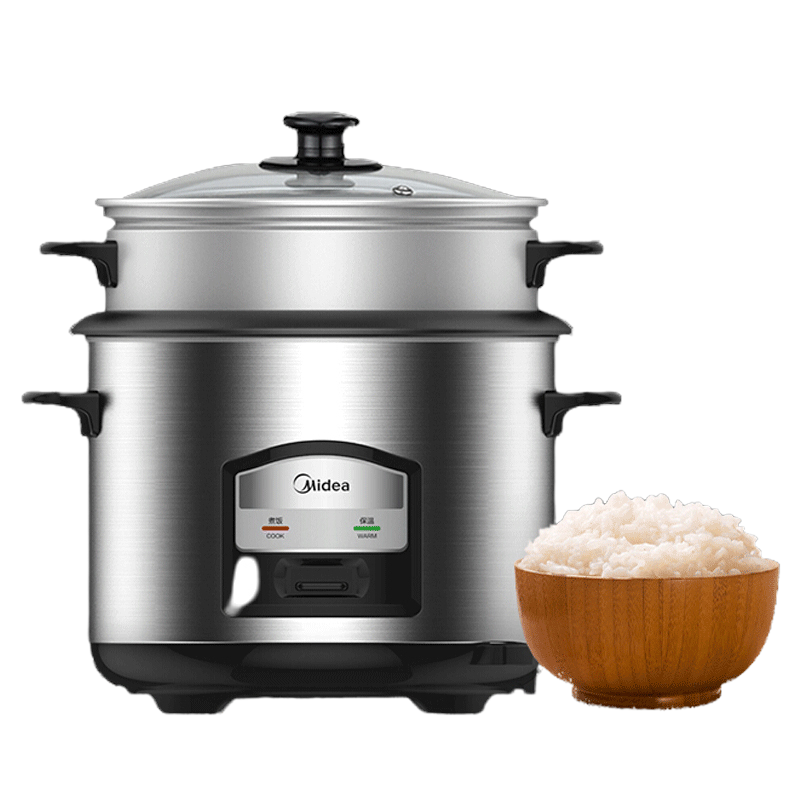 美的(Midea)AFG6570电饭煲电饭锅6.5大容量智能预约气动涡轮防溢锅金属机身家用电饭煲 MG-AFG6570