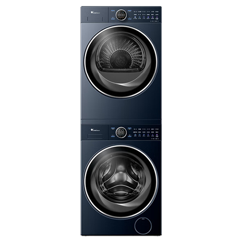 小天鹅洗烘套装10公斤滚筒洗衣机+热泵烘干机[本色蓝氧2.0] 双驱变频TG100V89PRO+TH100VH89PRO