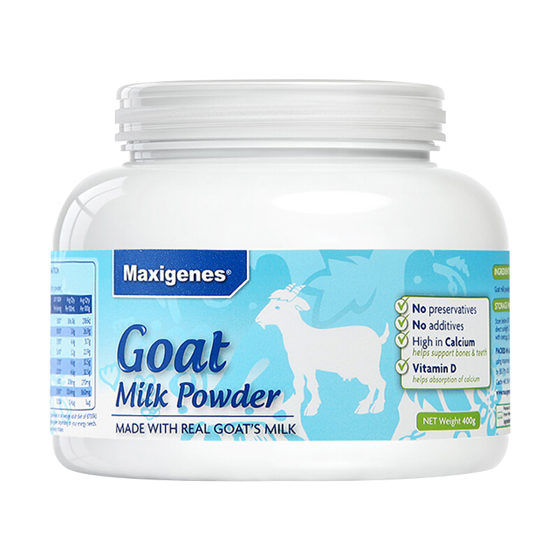 澳洲 Maxigenes美可卓 成人儿童学生全脂山羊奶粉 400g