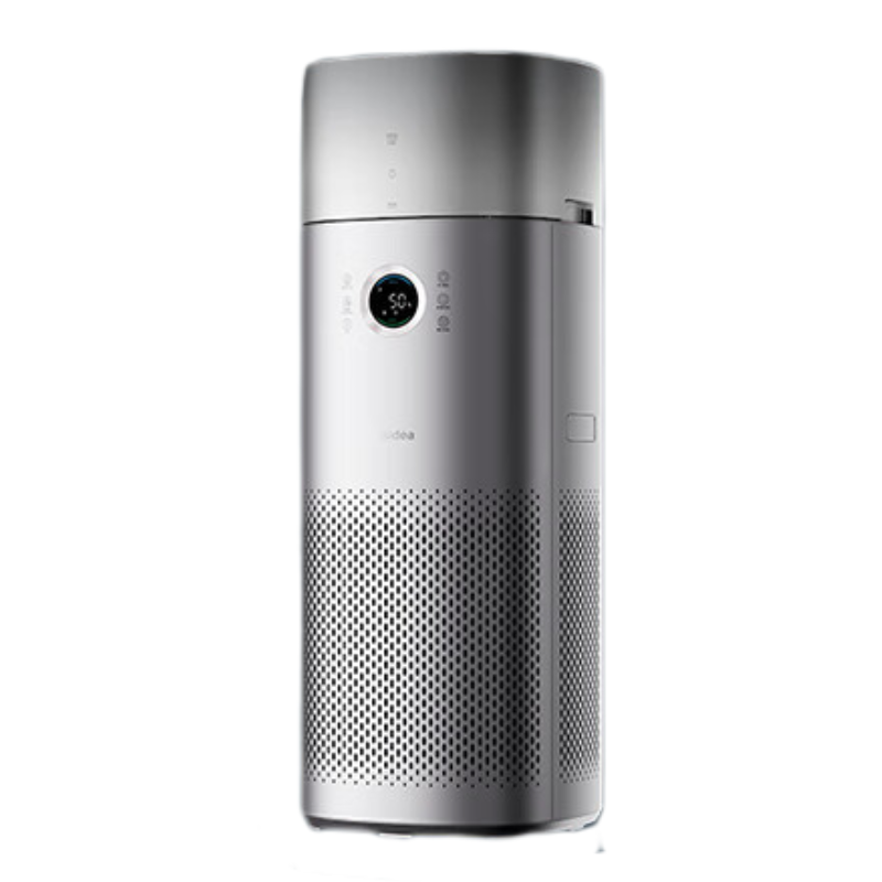 美的(Midea)空气净化器AI智能加湿净化一体机除甲醛除菌消毒除烟味家用新风机去异味KJ650G-RX600 PRO