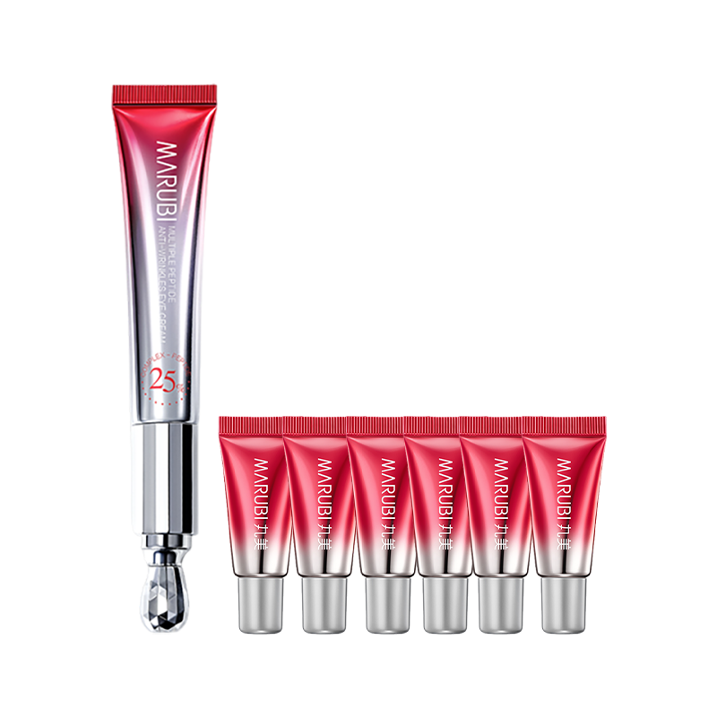 丸美多重胜肽紧致淡纹眼霜二代 30g(赠丸美多重胜肽紧致淡纹眼霜5g*6+精华小金针2支)