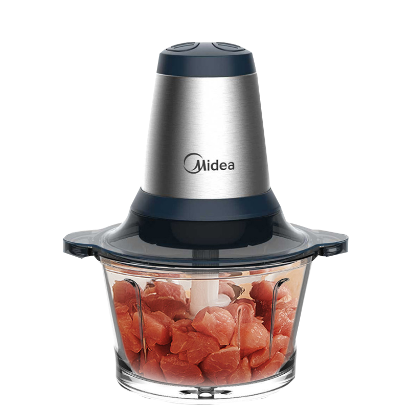 美的(Midea)绞肉机家用电动婴儿辅食机碎菜料理机2L大容量绞肉馅机台式搅拌机智能绞馅机MJ-LZ25Easy225
