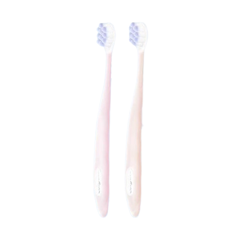 高露洁牙刷云感果冻成人软毛凸面牙刷高密护龈减少牙龈出血双支装