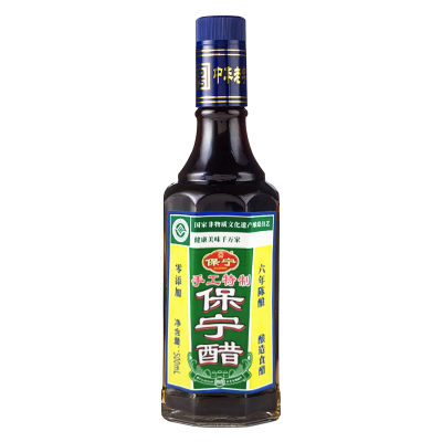 保宁醋 陈醋 六年手工纯酿零添加6度食醋 凉拌调味海鲜饺子蘸料 500ml*2瓶