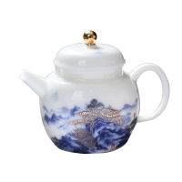 MULTIPOTENT功夫泡茶壶高级美术大师黄旭东作品冰晶玉(高山流水)文轩壶