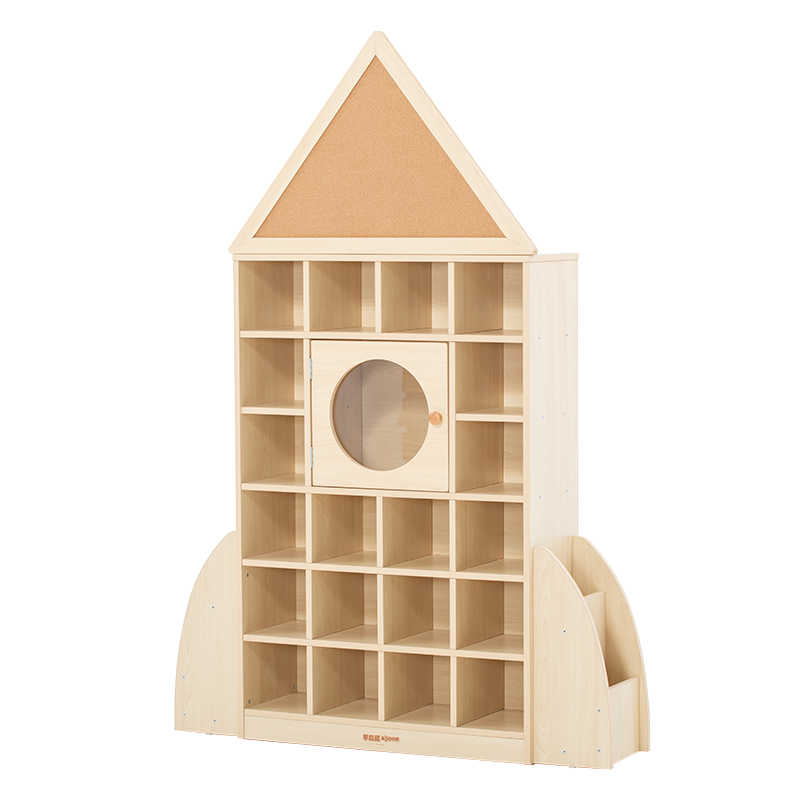 华森葳儿童家具火箭展示柜