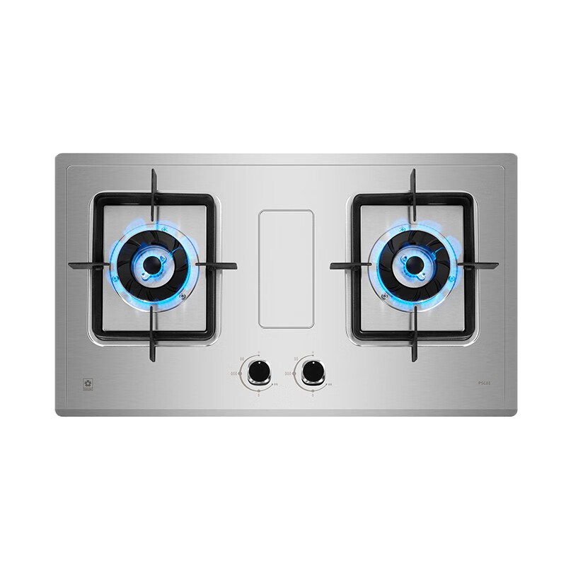 樱花(SAKURA燃气灶台式嵌入两用一级能效节能五段火力童锁保护灶具煤气灶熄火保护家用厨房双眼灶PSC01(液化气)