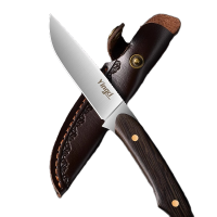 德国水果刀家用高档随身小刀锋利高硬度蒙古小餐刀户外用鸳鸯双刀7163