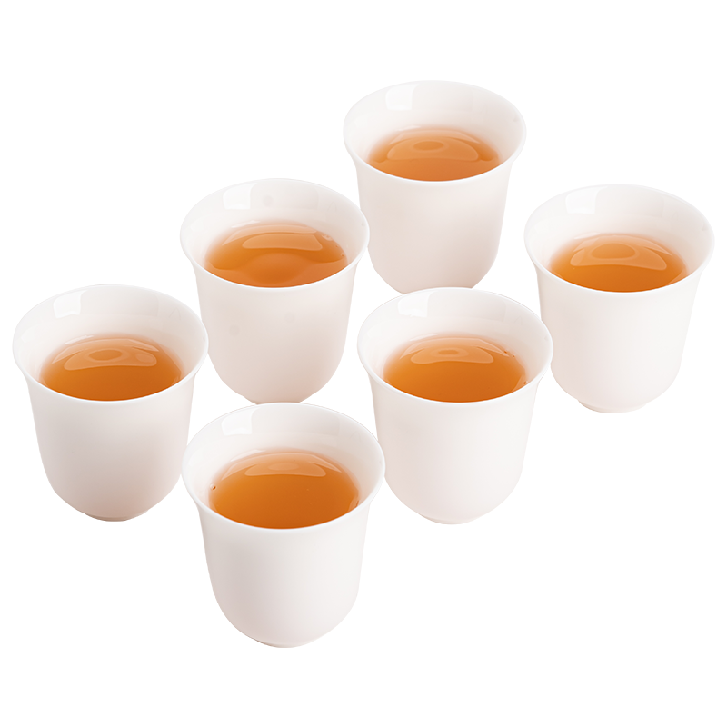 苏氏陶瓷(SUSHI CERAMICS)功夫茶杯闻香杯陶瓷品茗杯6个装