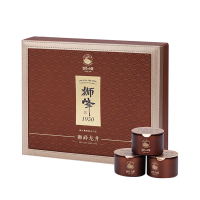 狮峰牌绿茶西湖龙井茶叶大观3号明前特级精品礼盒100g