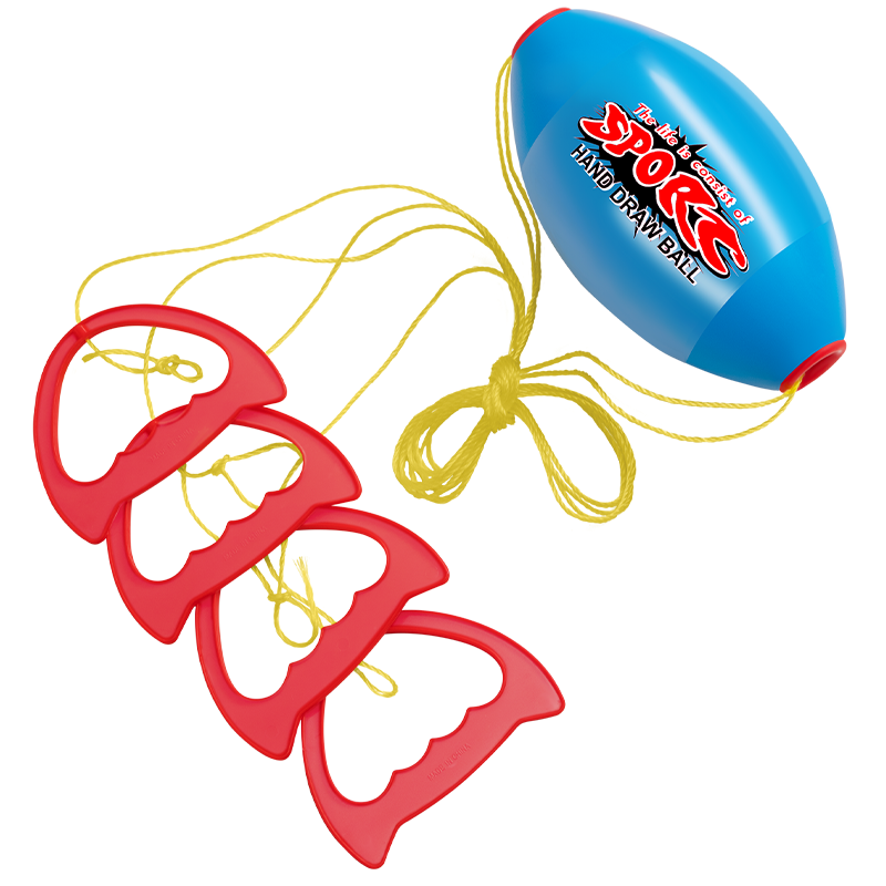 儿童拉力球玩具亲子互动手拉球幼儿园感统训练器材双人拉拉球2430