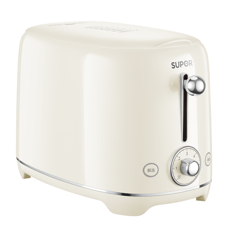 苏泊尔(SUPOR)多士炉面包机三明治机早餐机烤吐司机 家用烤面包片 加宽多功能轻食机 6+1档火力可调 DJ806