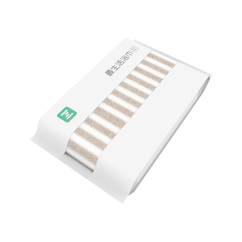 最生活浴巾轻柔款新疆长绒棉A类条纹浴巾A-1192(随机发货)