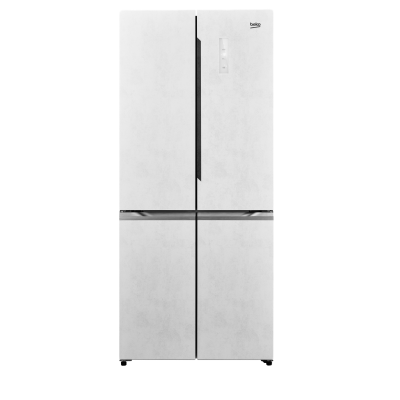 倍科(beko)506L十字对开门冰箱 纤薄平嵌 全时净味 双区除菌 蓝光养鲜 Beko冰箱GNE0506BCM