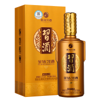 陈年老酒 金钻习酒500ml单瓶装53度酱香型白酒(2021年出厂)