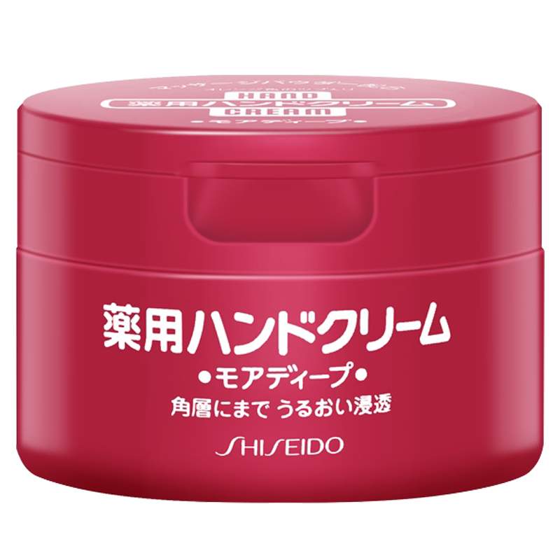 [正品直邮]日本资生堂护手霜补水滋润保湿不油腻秋季男女通用防红管防干裂护手霜100g