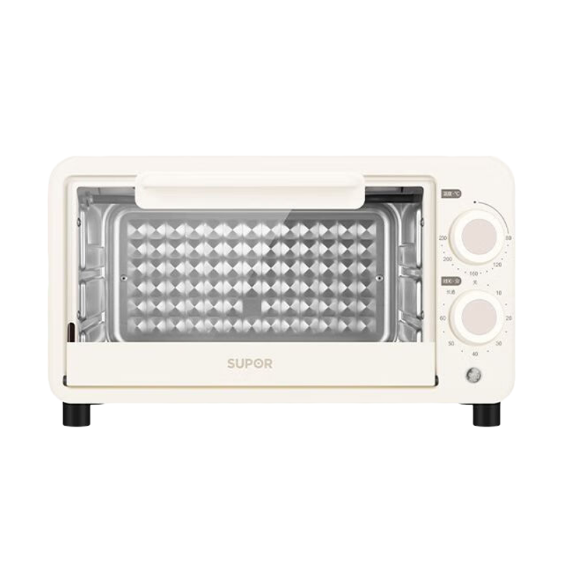 苏泊尔(SUPOR) 电烤箱家用10L容量烘焙迷你小型双层烤箱多功能全自动蛋糕 升级均匀烘烤 OJ10A806