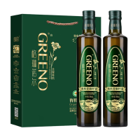 格琳诺尔亚麻籽油有机冷榨亚麻籽油瓶礼盒500ml*2