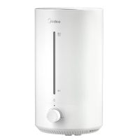 美的(Midea)家用加湿器卧室客厅孕妇婴儿除菌银离子大容量办公桌面空气加湿器轻音低噪升级款 PD-40V