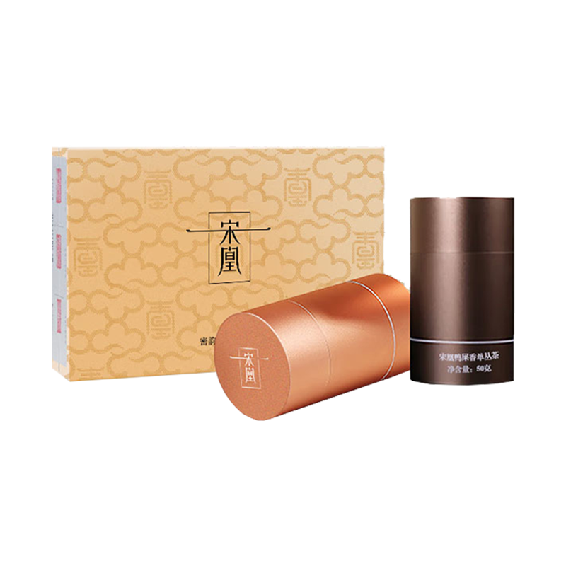 宋凰乌龙茶密韵凤凰单丛单枞鸭屎香蜜兰香混装特级中火礼盒装茶叶100g