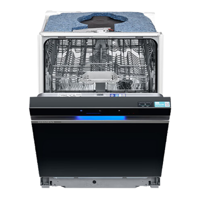 西门子(SIEMENS)[极净魔盒Auto]洗碗机14套大容量 嵌入式极简设计智能开门烘干 晶御智能SJ43EB66KC