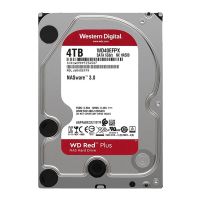 西部数据(WD)NAS机械硬盘 WD Red Plus 西数红盘 4TB 5400转 256MB SATA CMR 网络