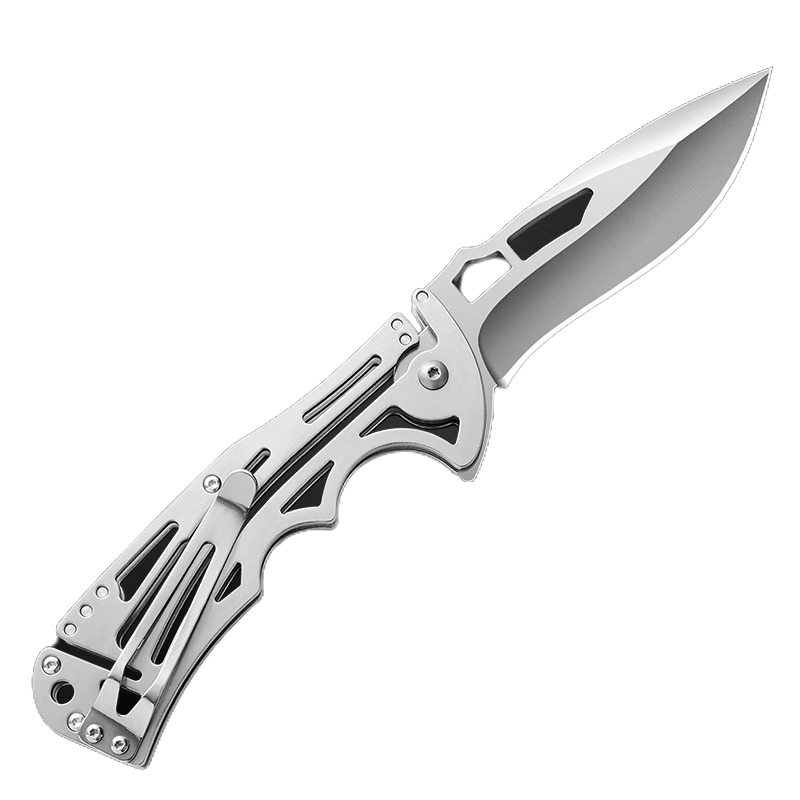 极氪机械折叠刀高硬度锋利多功能水果刀户外随身便携战术刀具7163