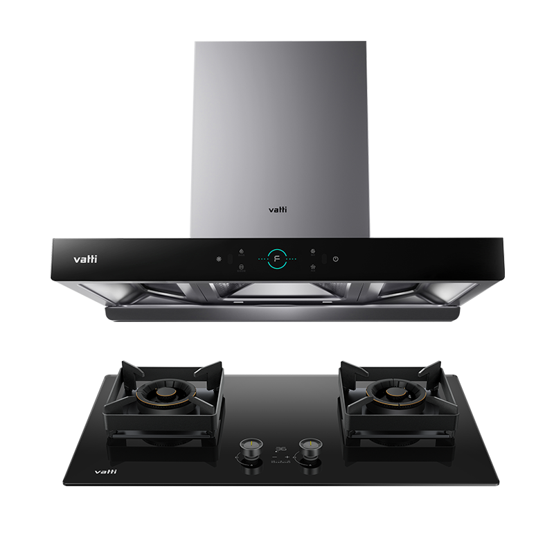 [变频款]华帝i11207+89B(天然气) 三腔·创世S7烟灶套餐 24m³大吸力欧式抽油烟机(需要液化气版本请备注)