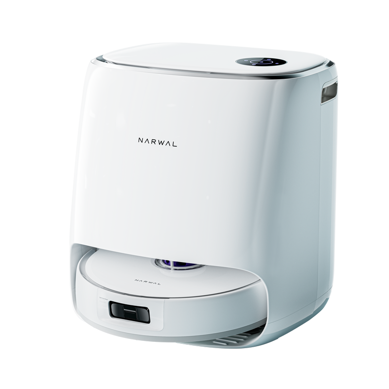 [年度热卖]云鲸J4扫地机器人智能扫拖一体家用全自动扫地机大吸力不缠毛发轻集尘自动清洗拖布烘干补水(上下水版)