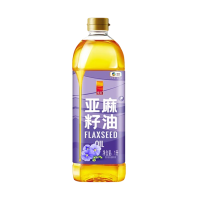 悦润纯亚麻籽油非转基因一级压榨无苦味1L
