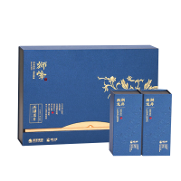 狮峰牌绿茶西湖龙井茶叶云虎颂梅明前特级青花送礼礼盒200g